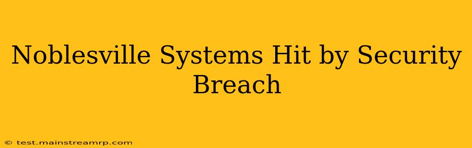 Noblesville Systems Hit by Security Breach