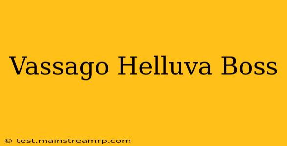 Vassago Helluva Boss